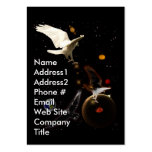White Raven Fantasy Outer Space Business Card