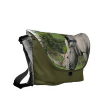 White Rhino Messenger Bag