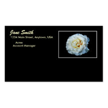 White Rose Business Card