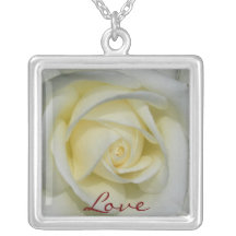 White Rose, Love necklace