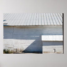White Shed Print