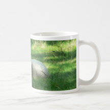 White Sheep Resting Coffee Mug