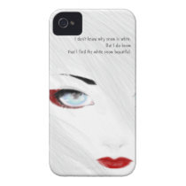 White Snow Geisha Phone Case casemate cases