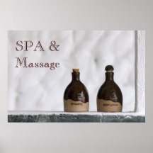 White SPA towel Print