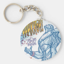 Whitelite "Crackle" Keychain