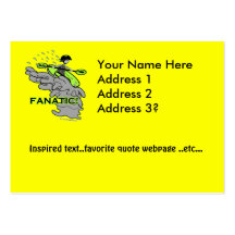 Whitewater Fanatic! Business Card Templates