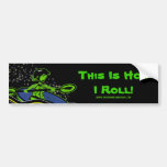 Whitewater Kayak Roll Bumper Stickers