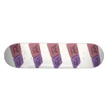 Who as W Tungsten and Ho Holmium Skateboard Decks