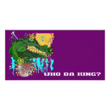 Who Da King? Louisiana Photo Card