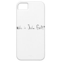 Who is John Galt? Iphone Case iPhone 5 Covers