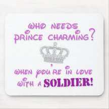 Who needs Prince Charming? Mousemat