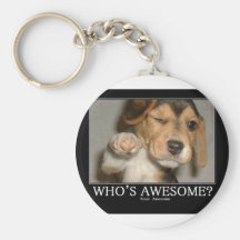 whos-awesome key chain