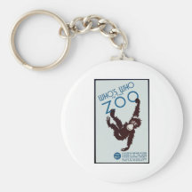 who's who in the zoo key chains