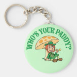 Who's Your Paddy Under Mushroom Keychains