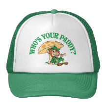 Who's Your Paddy Under Mushroom Mesh Hats
