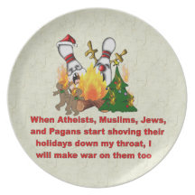 Why There's War On Christmas Plates