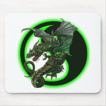 Wicked Dragon Design Mouse Pad