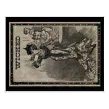 Wicked Woman Postcard