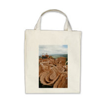 Wicker baskets tote bag