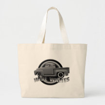 wide whites on steels canvas bags