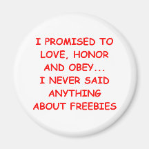 WIFE REFRIGERATOR MAGNET