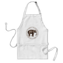 Wild About Elephants Apron