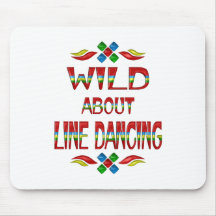 Wild About Line Dancing Mousemat