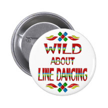 Wild About Line Dancing Pin