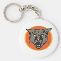 Wild Cougars from Junglewalk..com Key Chains