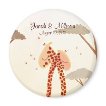Wild Love Save the Date magnets