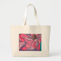 Wild Rose Canvas Bags