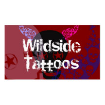 Wild Tattoos Business Cards
