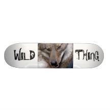 WILD THING SKATEBOARD COYOTE