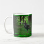 Wild Turkey and Isaiah 40:31 Coffee Mugs