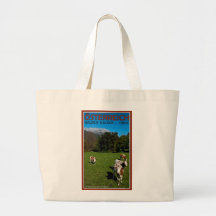 Wilder Kaiser - Cows Canvas Bags
