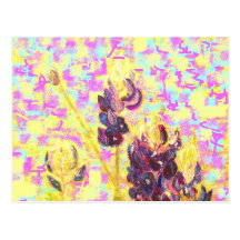 wildflowers blooming post cards