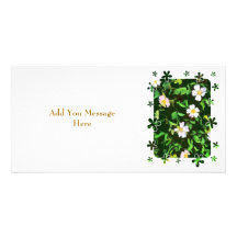 WILDFLOWERS PHOTO CARD TEMPLATE