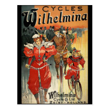 Wilhelmina Cycle & Co. Ltd. Zeist-Holland Post Card