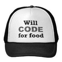 Will Code For Food Hat
