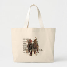 Will Rogers Horse Racing Quote Tote Bags