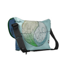 Will we survive? messenger bag