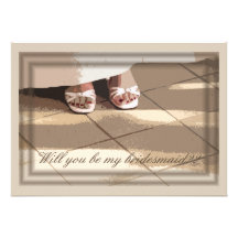 Will You Be My Bridesmaid? Bridesmaids Card