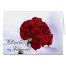 Will you be my bridesmaid? card