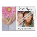 Will You Be My Bridesmaid Card-Personalised