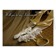 Will you be my Bridesmaid Greeting Card