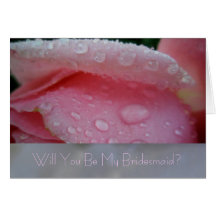 Will You Be My Bridesmaid? Greeting Cards