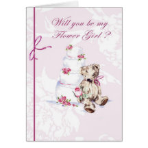 Will you be my Flower Girl? Card
