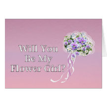 Will You Be My Flower Girl? Greeting Cards