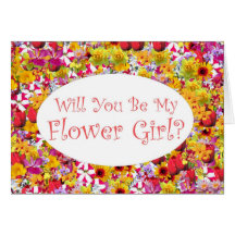 Will You Be My Flower Girl? Greeting Cards