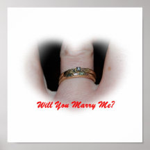 Will You Marry Me Special Occasions Print